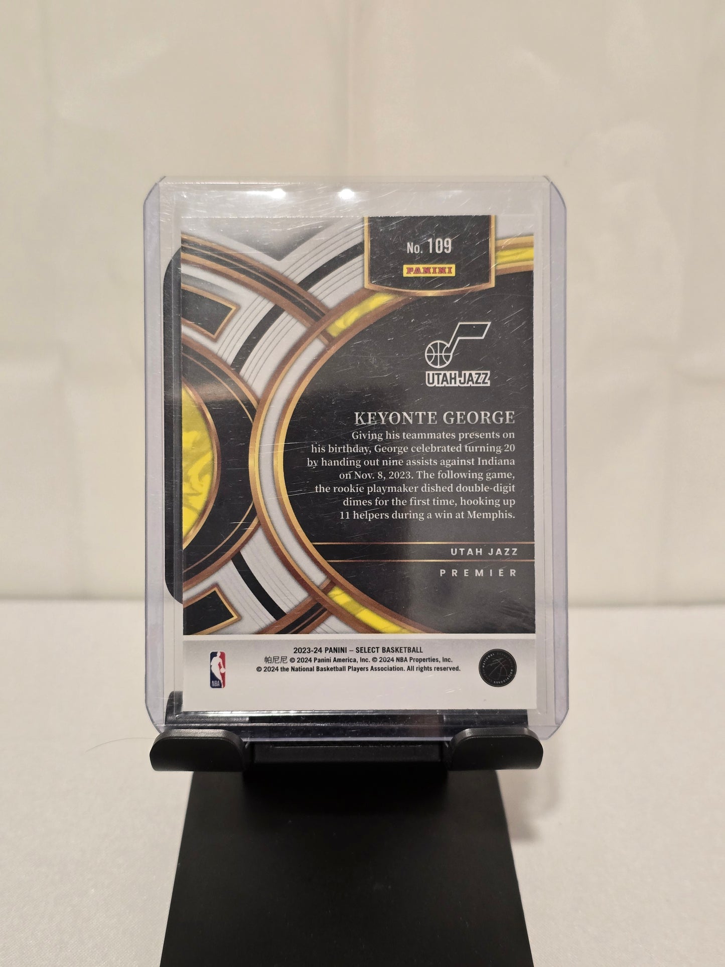 Keyonte George Select Rookie Card