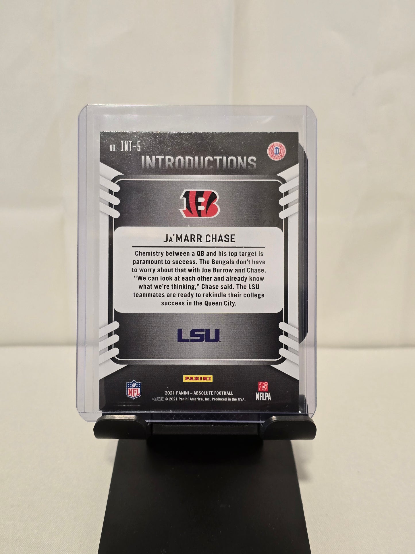 Jamarr Chase Rookie Card