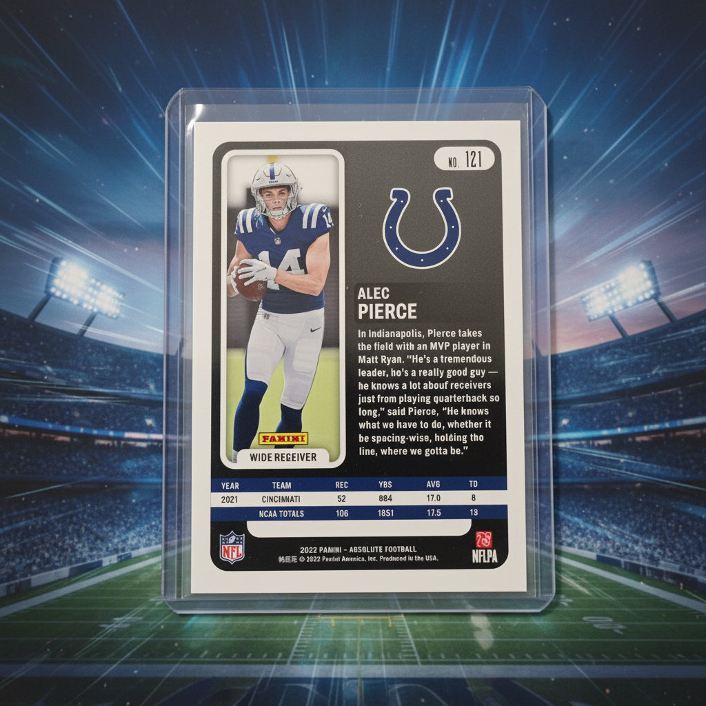 Alec Pierce Rookie Card No. 121