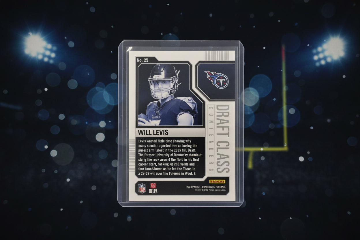 Will Levis Rookie Card Draft Class Contenders No. 25