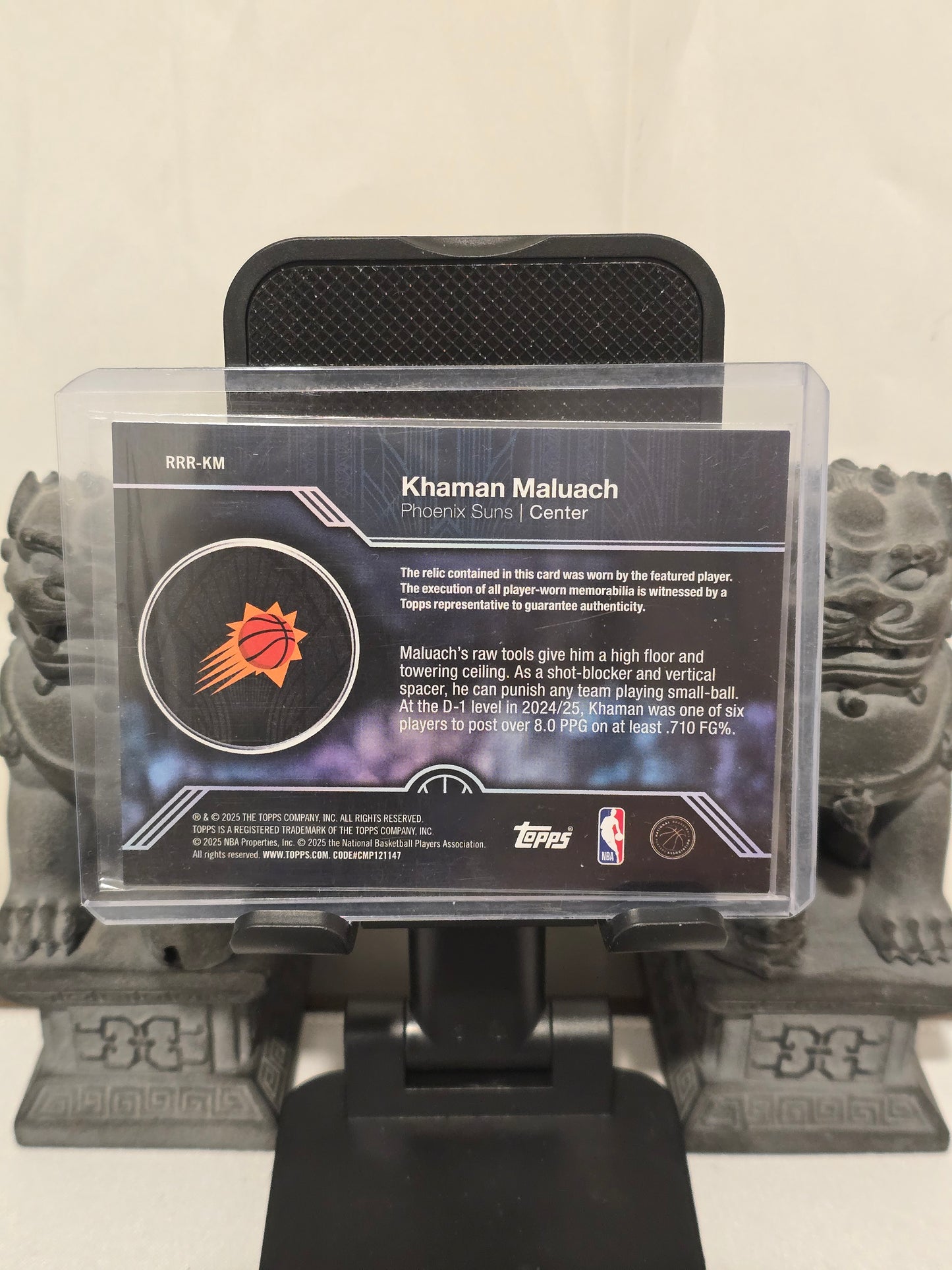 Khaman Maluach RC and Player Worn Patch