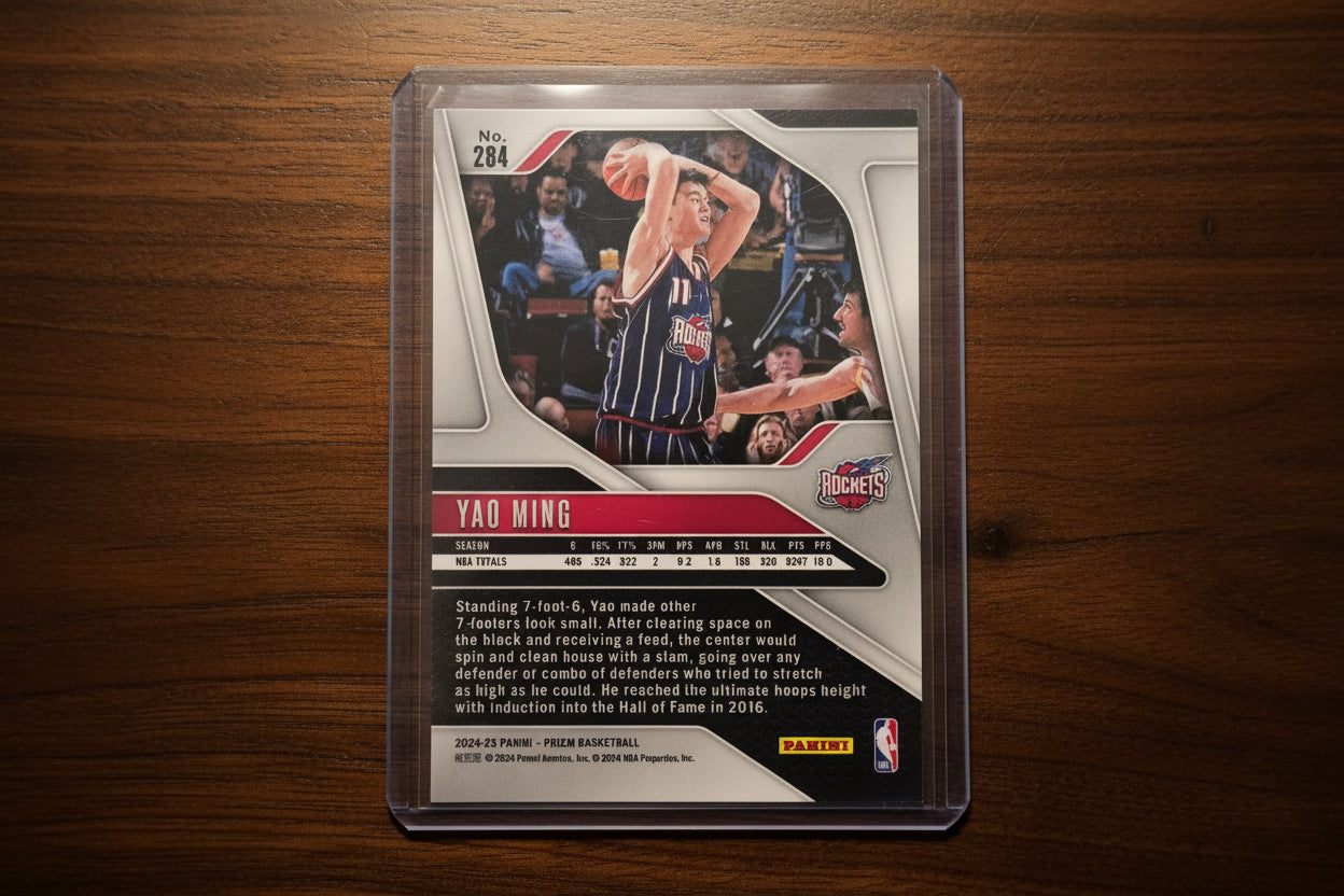 Yao Ming Legends Panini Prizm