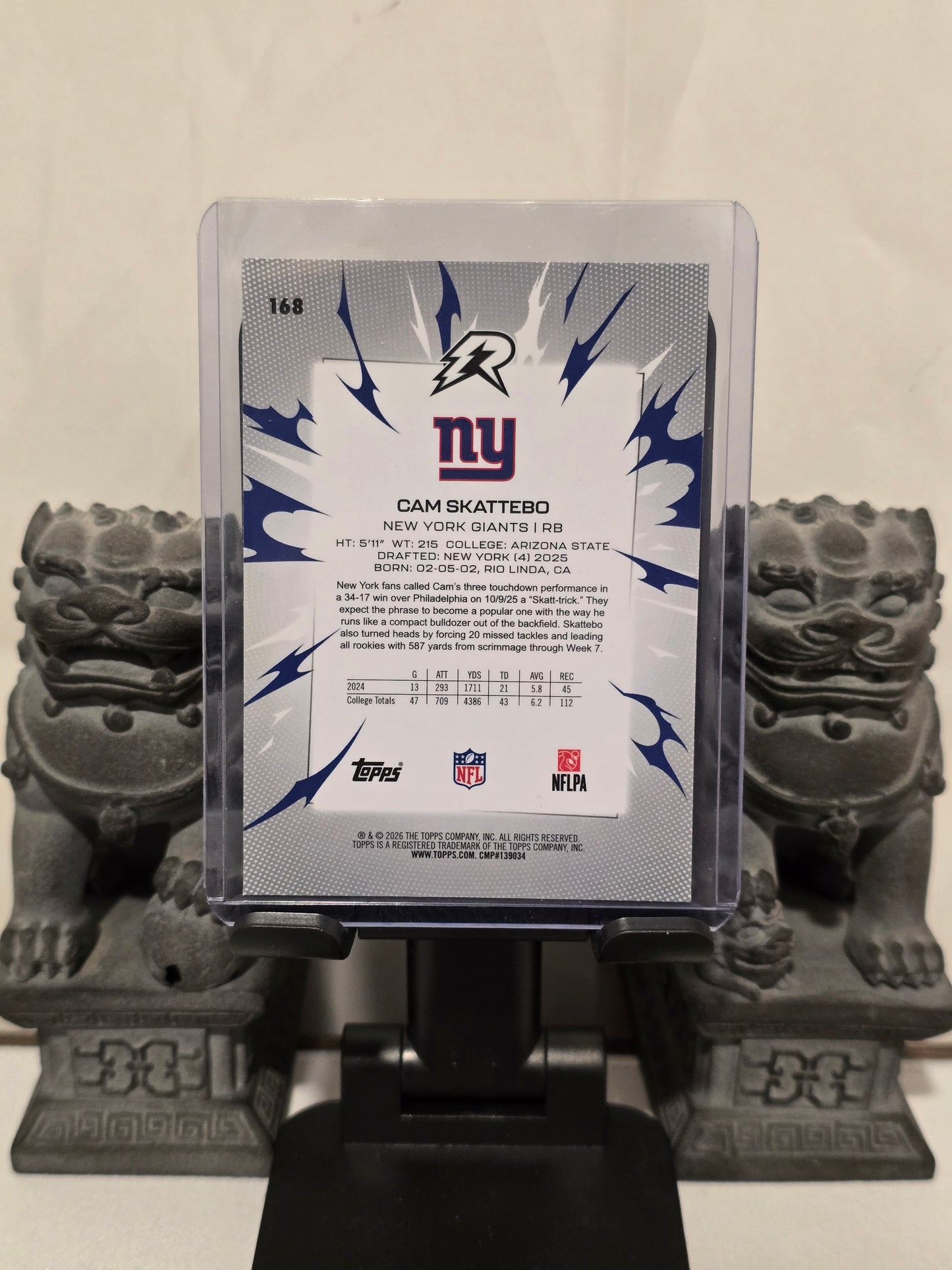 Cam Skattebo Rookie
