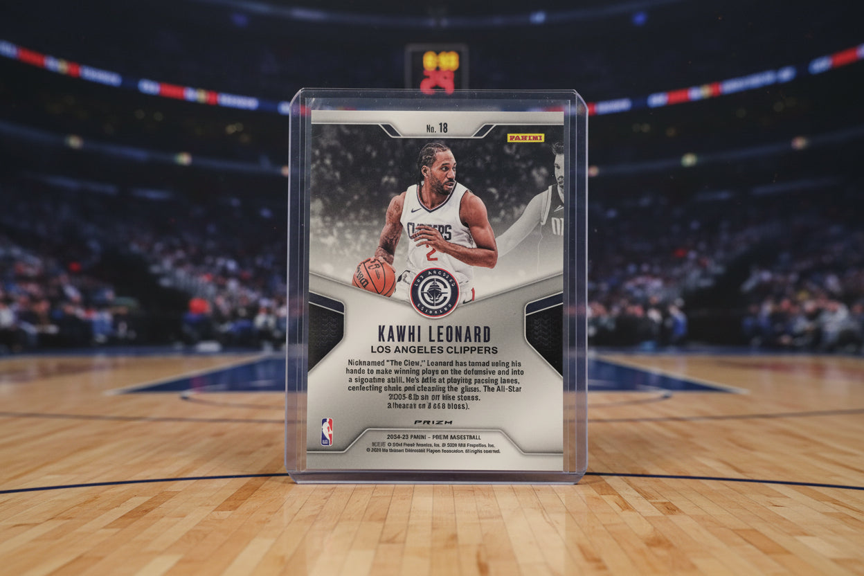 Kawhi Leonard Dominance Panini Prizm No. 18