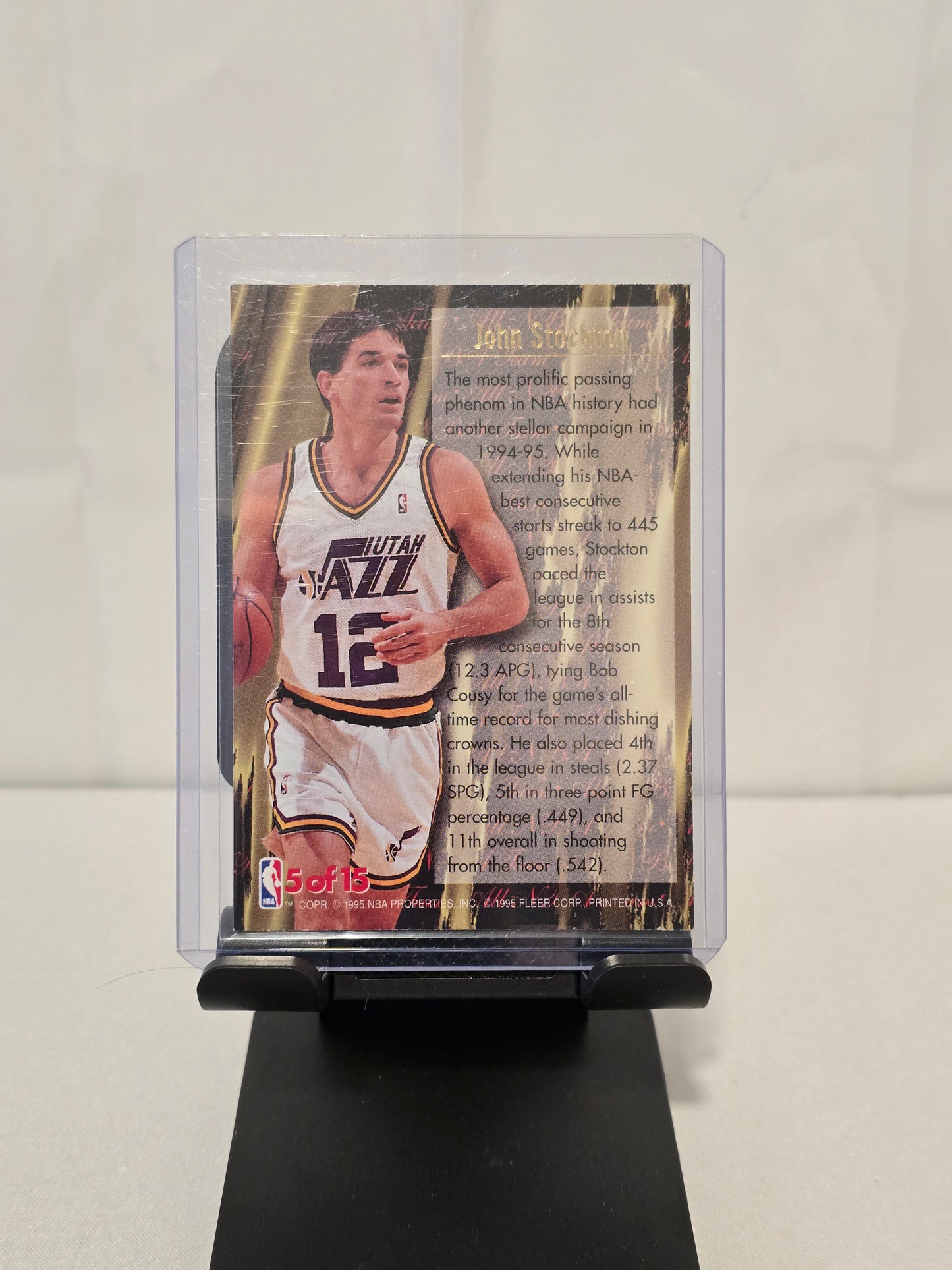 John Stockton 1st Team All NBA