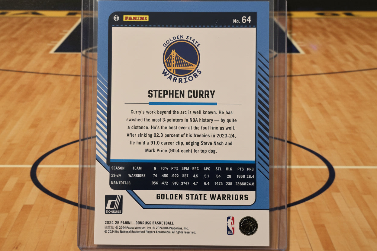 Stephen Curry Donruss No. 64