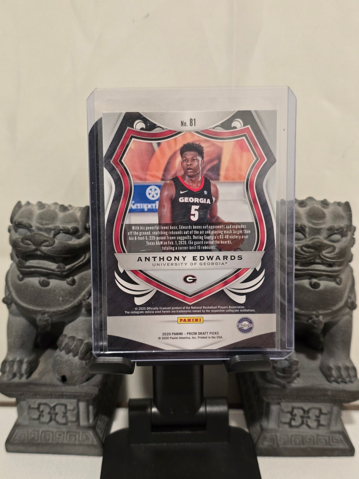 Anthony Edwards Rookie Card
