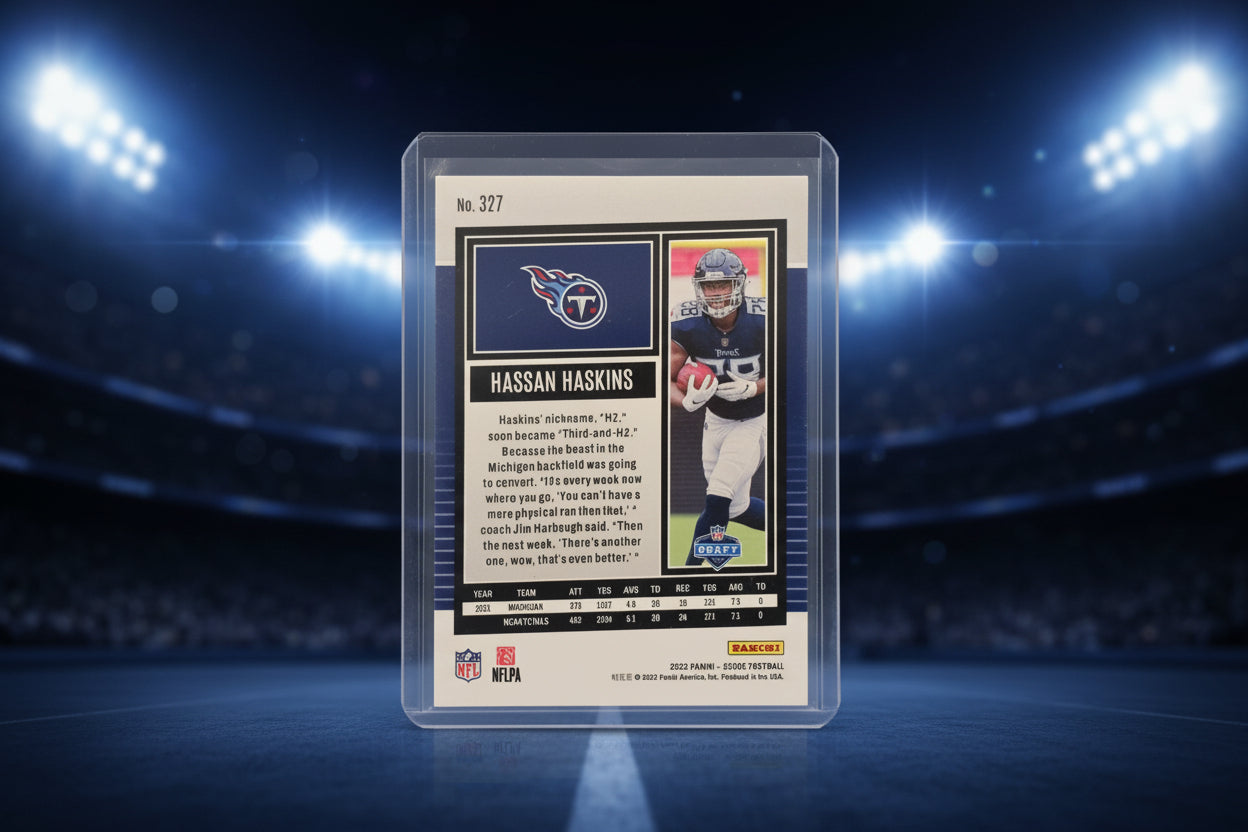 Hassan Haskins Rookie Card Score No. 327