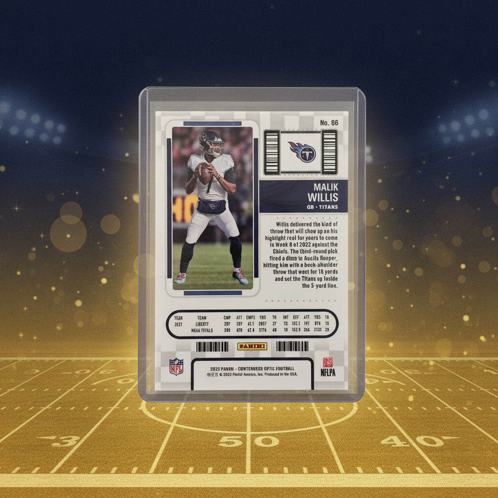 Malik Willis Optic Rookie Ticket