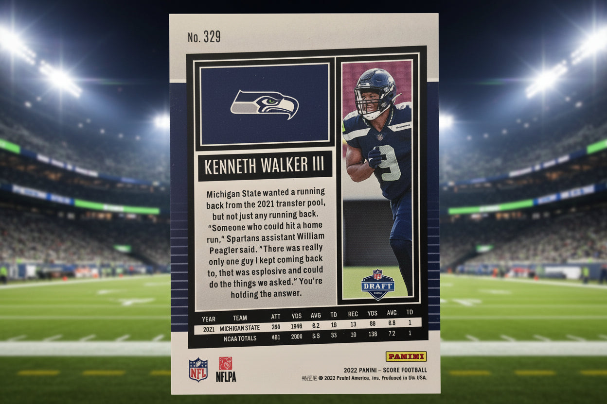 Kenneth Walker III Rookie Card