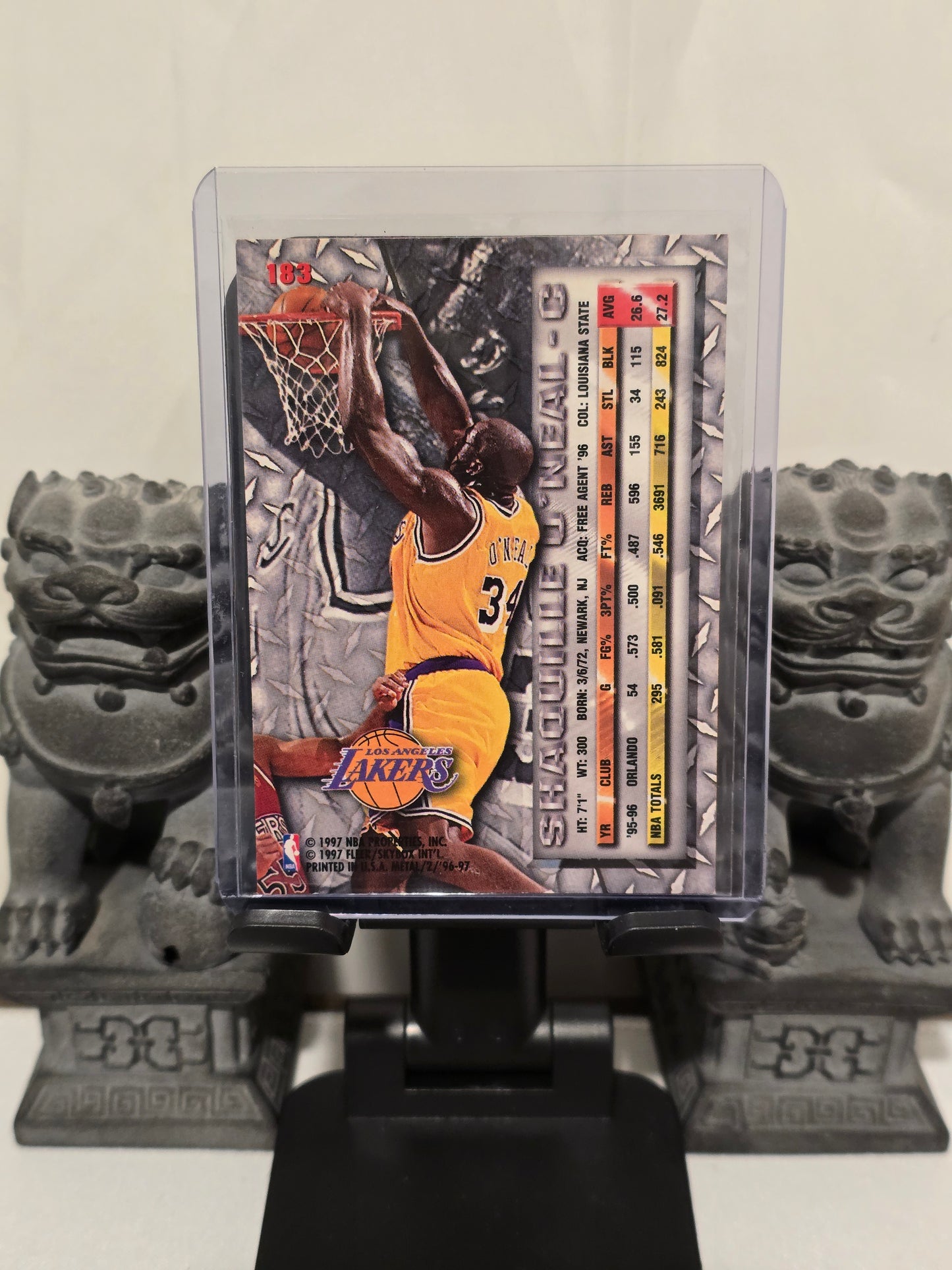 Shaq Fleer Metal 96-97