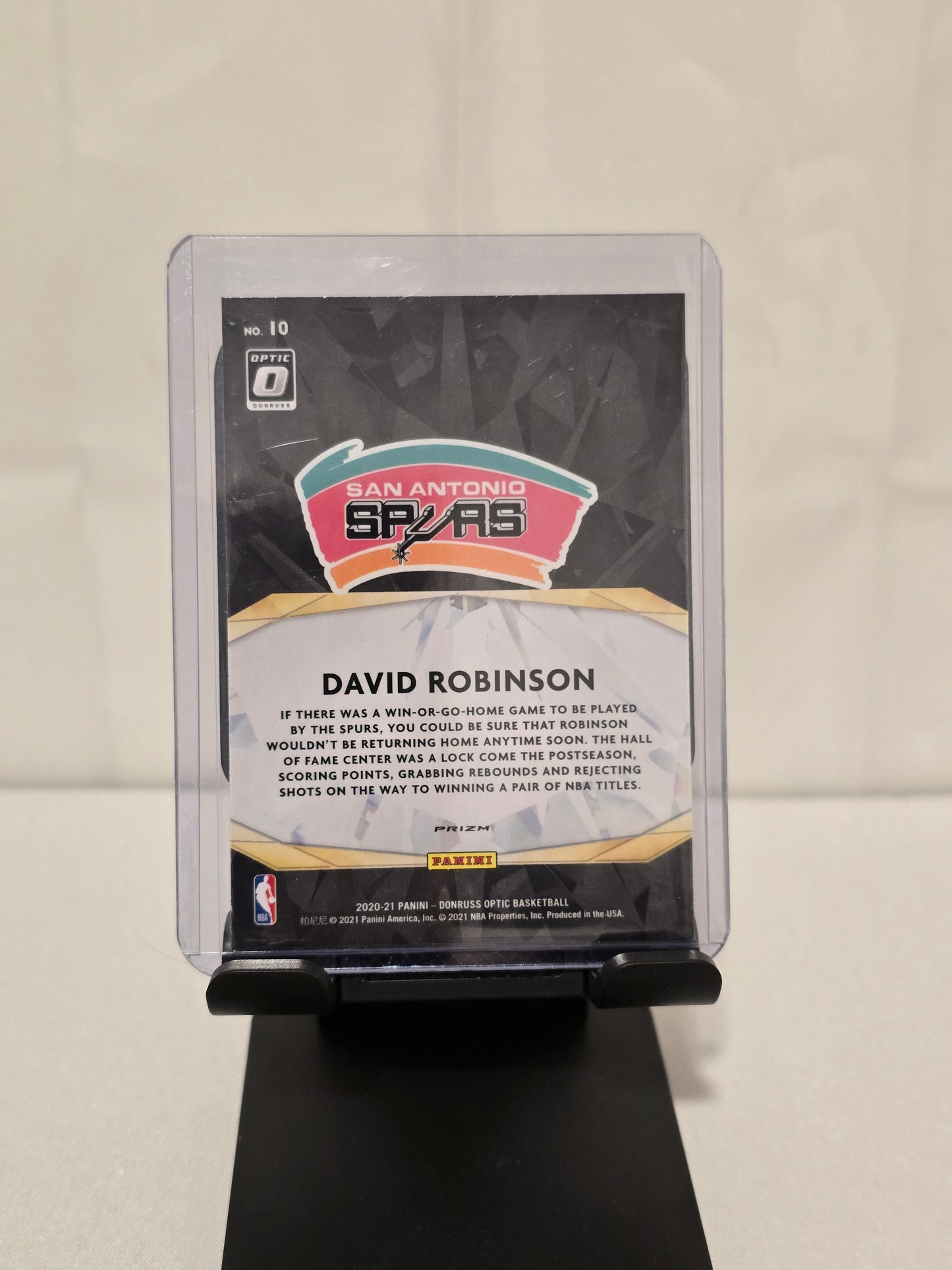 David Robinson Winner Stays Refractor