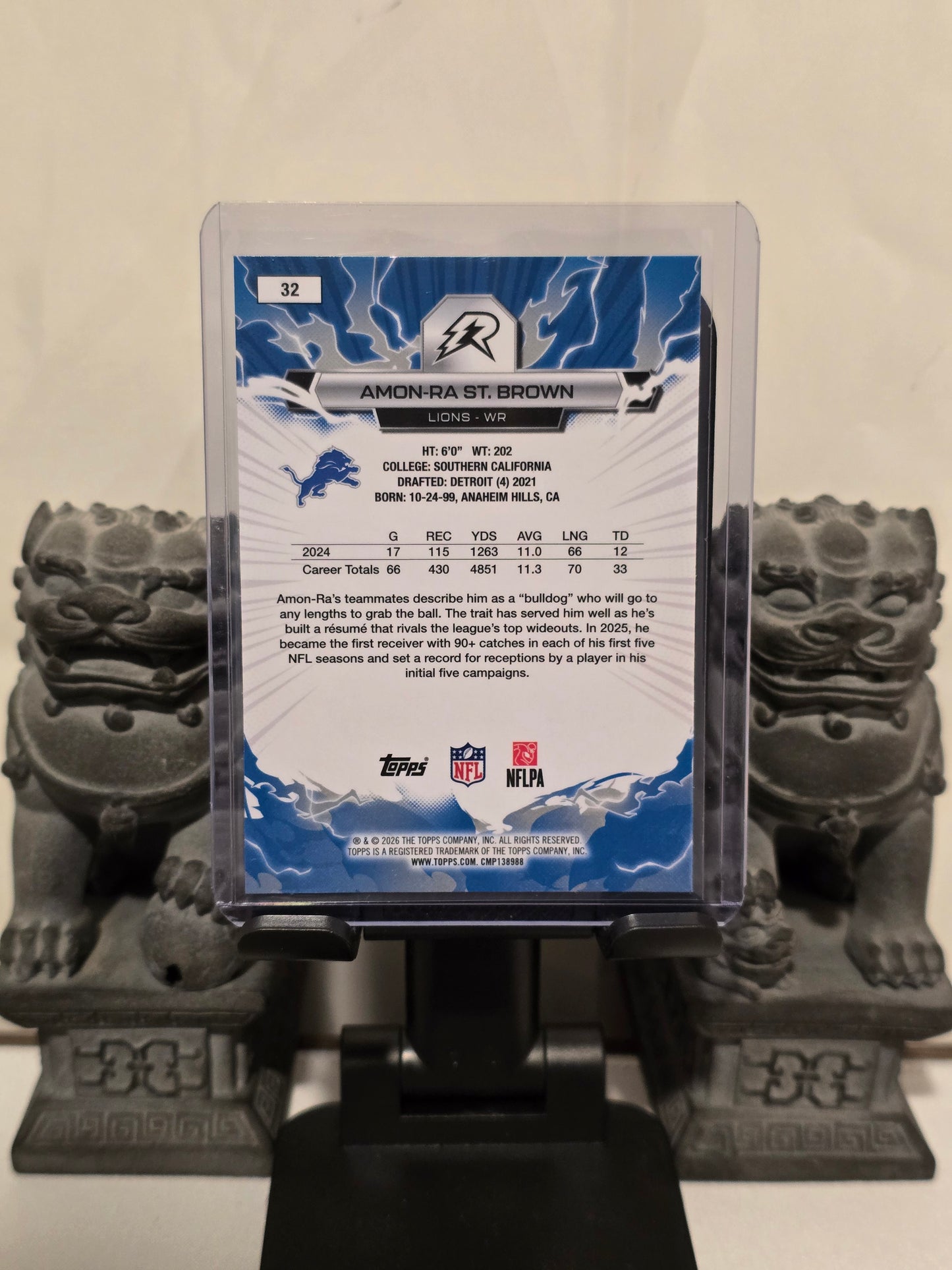 Amon ra St. Brown Disco Refractor