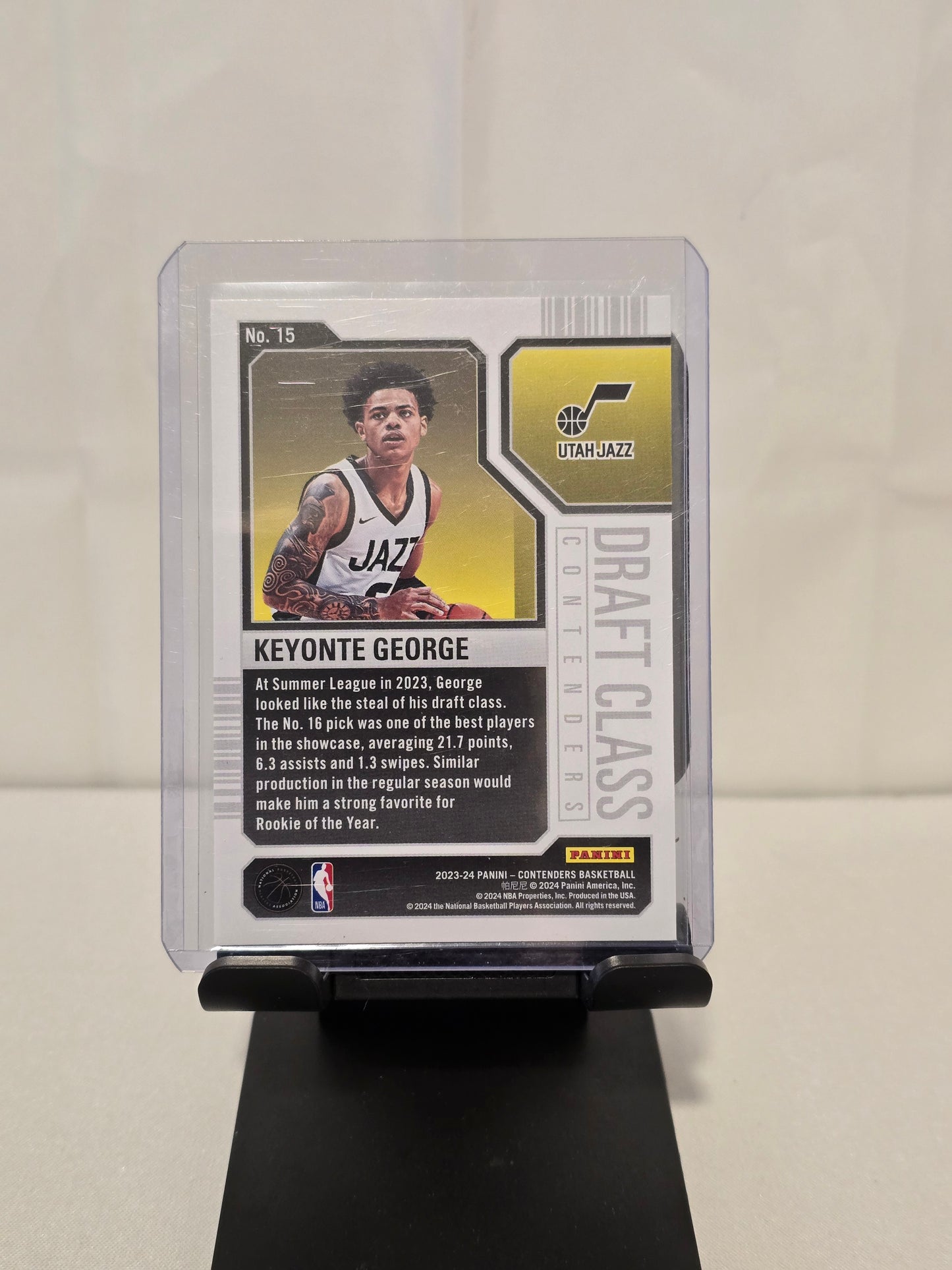 Keyonte George Rookie Draft Class
