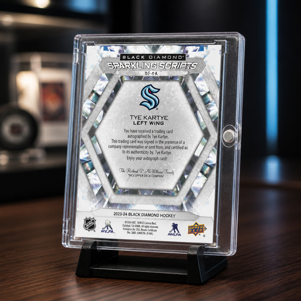 Tye Kartye Black Diamond Sparkling Scripts Rookie Auto