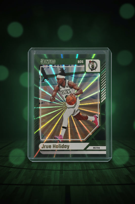Jrue Holiday Green Holo Donruss No. 75