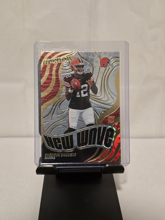 Shedeur Sanders Revolution Rookie Card