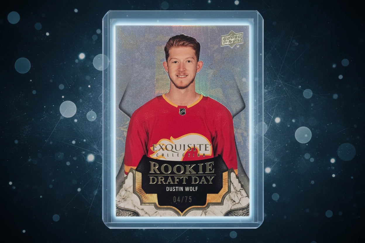 Dustin Wolf Numbered 04/75 Rookie Card RDD-DW