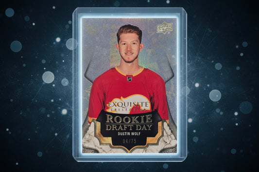Dustin Wolf Numbered 04/75 Rookie Card RDD-DW