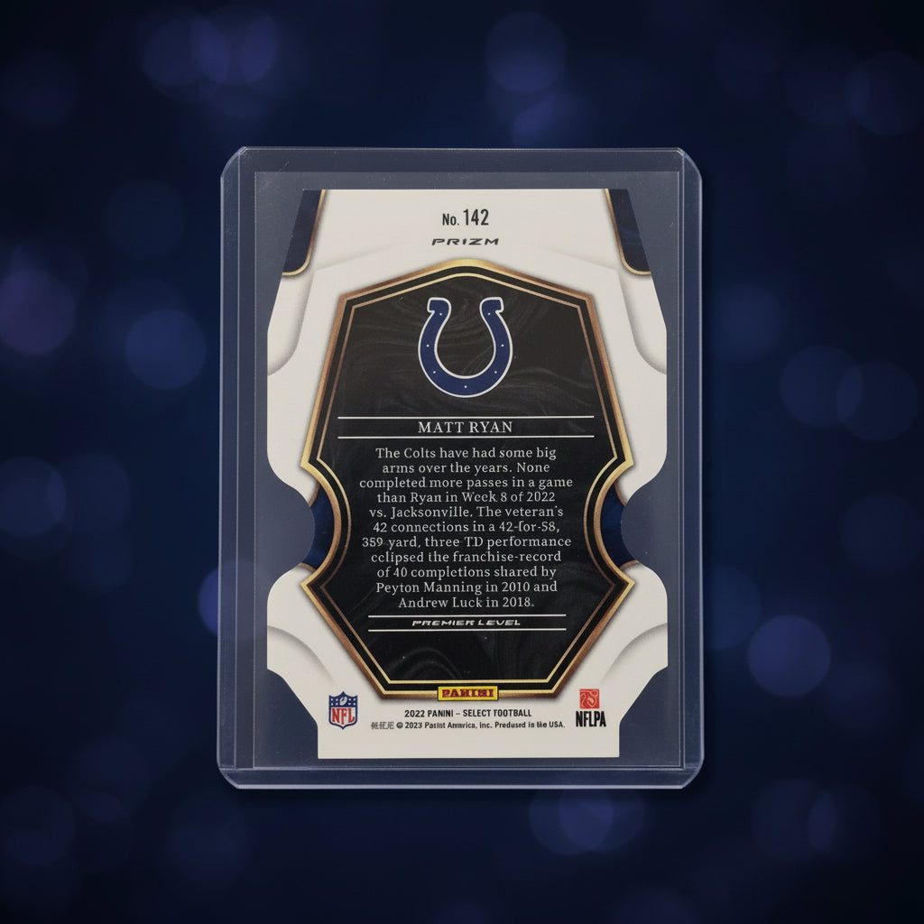 Matt Ryan Select Die Cut Prizm No. 142