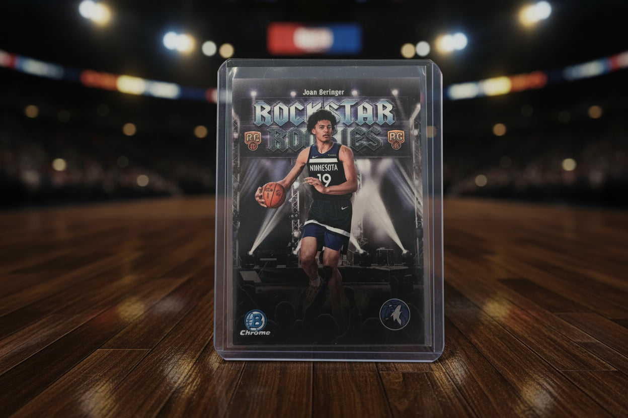 Joan Beringer Rockstart Rookies Rookie Card Bowman Chrome RR-17 2025 Topps