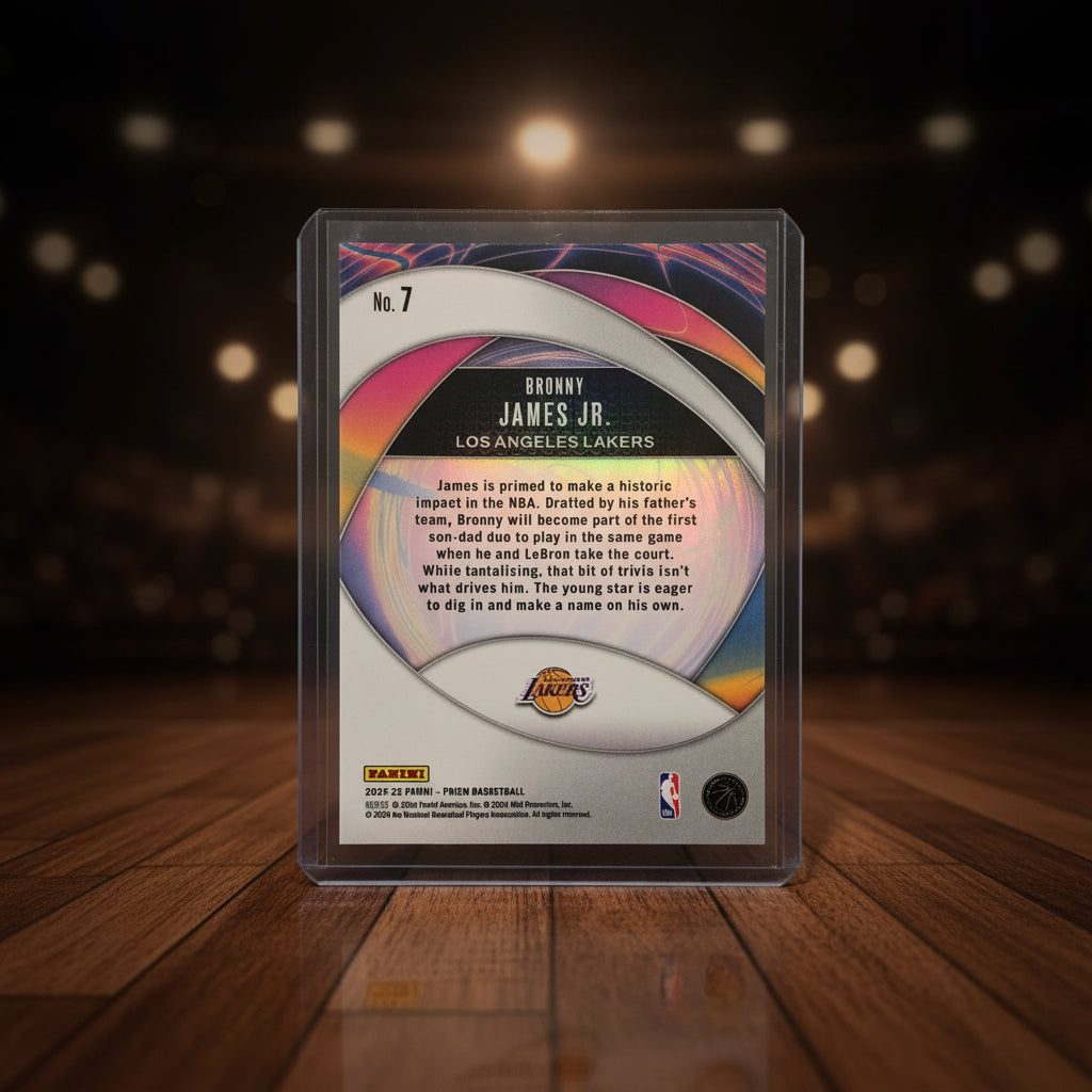 Bronny James Instant Impact Rookie Card