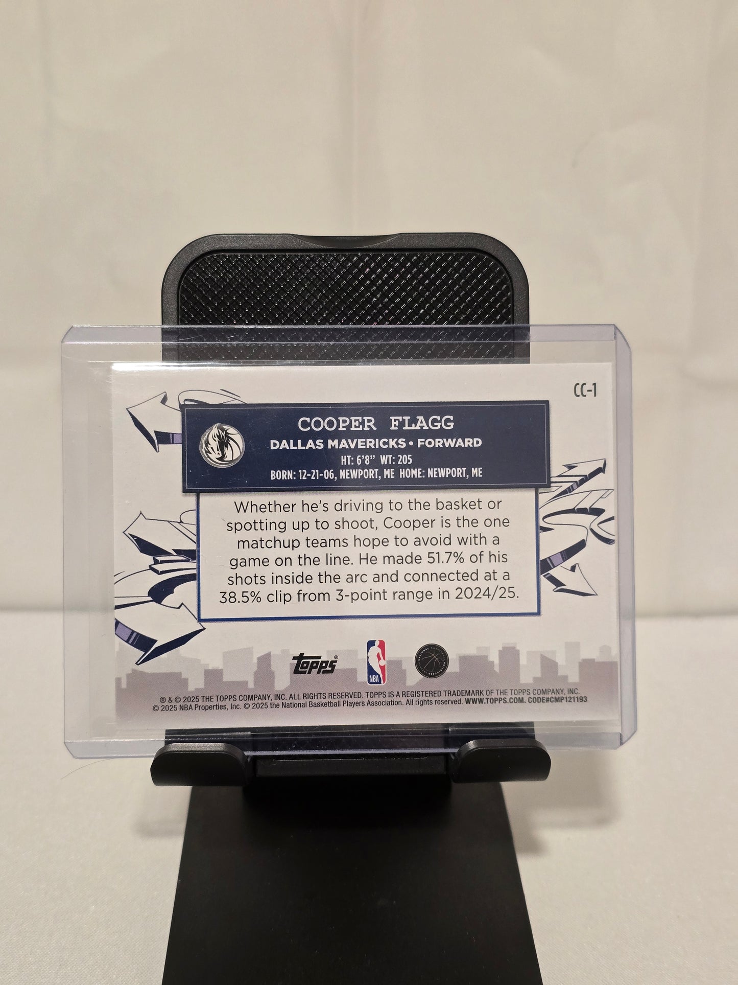 Cooper Flagg Clutch City Rookie Card