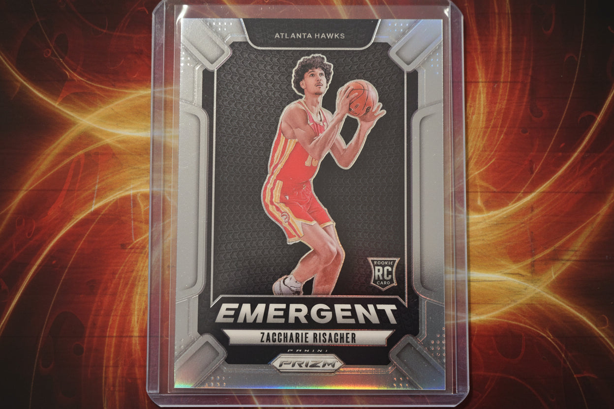 Zaccharie Risacher Emergent Rookie Card
