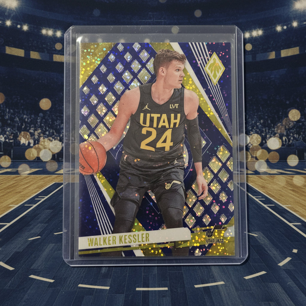 Walker Kessler 23-24 Panini Refractor No. 42