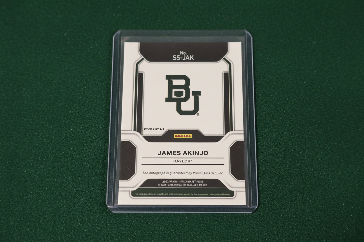 James Akinjo Signed Green Holo