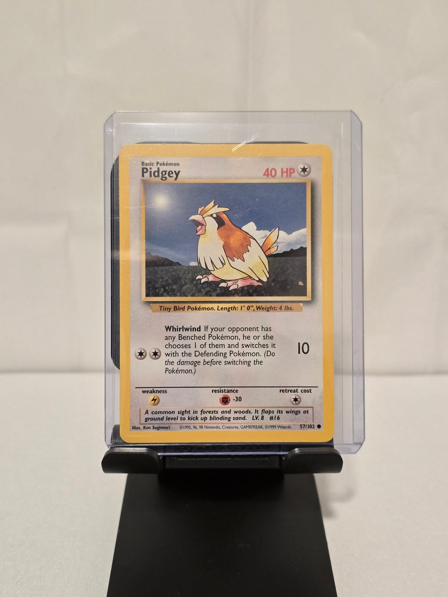 Pidgey base set 1999