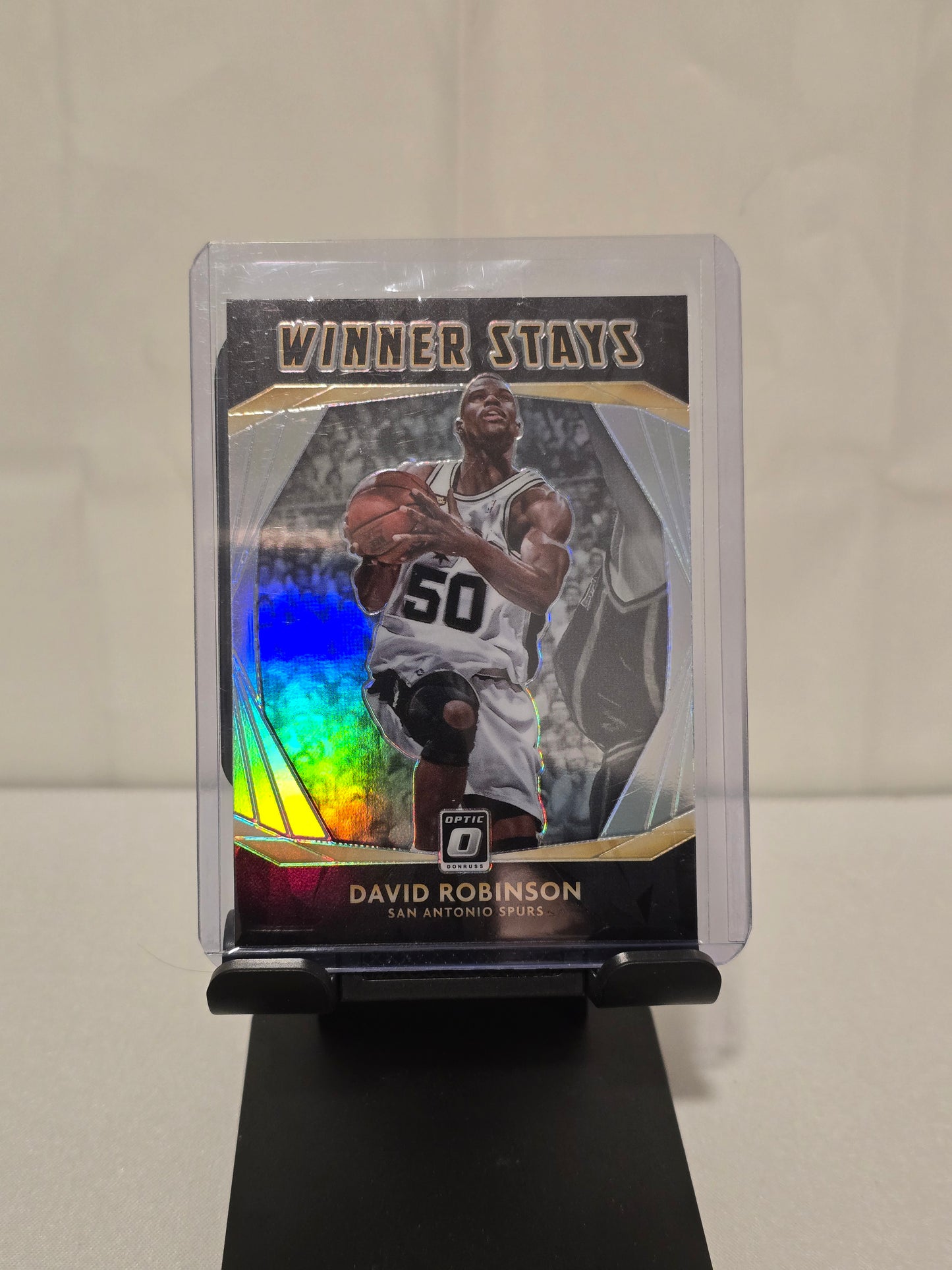 David Robinson Winner Stays Refractor
