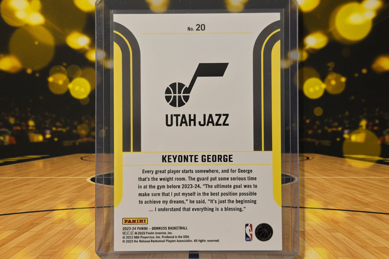 Keyonte George Franchise Features Rookie Card No. 20