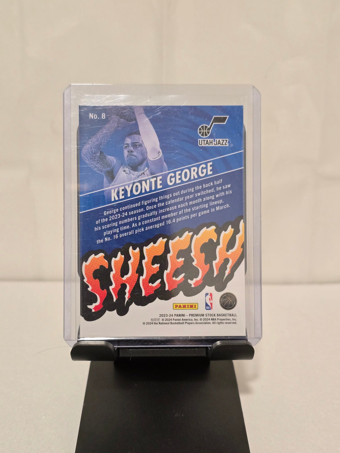 Keyonte George Sheesh Rookie Card