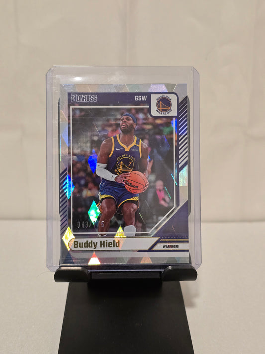 Buddy Hield Numbered 043/175 Cubic Refractor