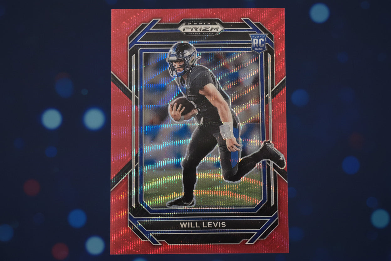 Will Levis Rookie Card Red Panini Prizm No. 103