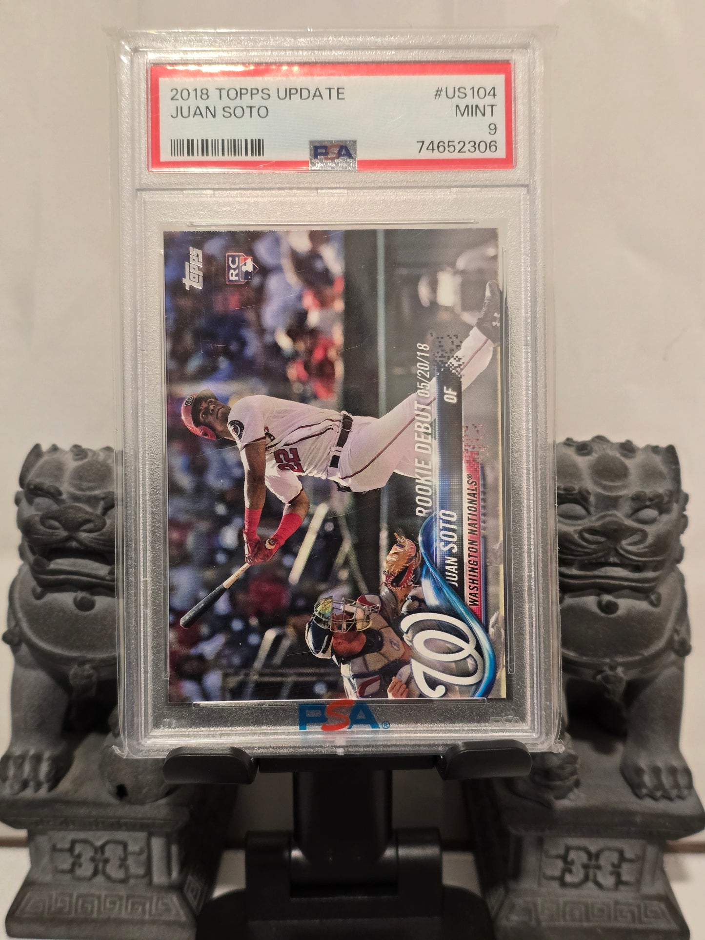 Juan Soto Rookie Debut PSA 9