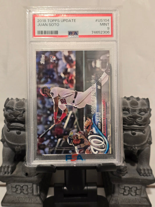 Juan Soto Rookie Debut PSA 9