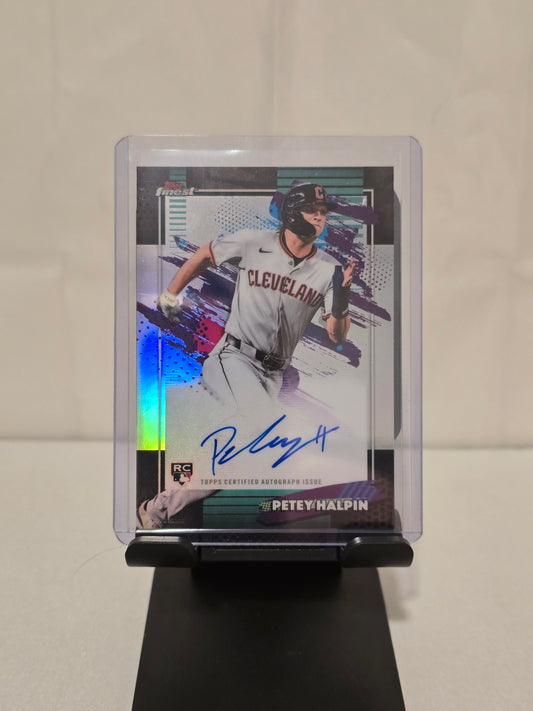 Petey Halpin Rookie Auto