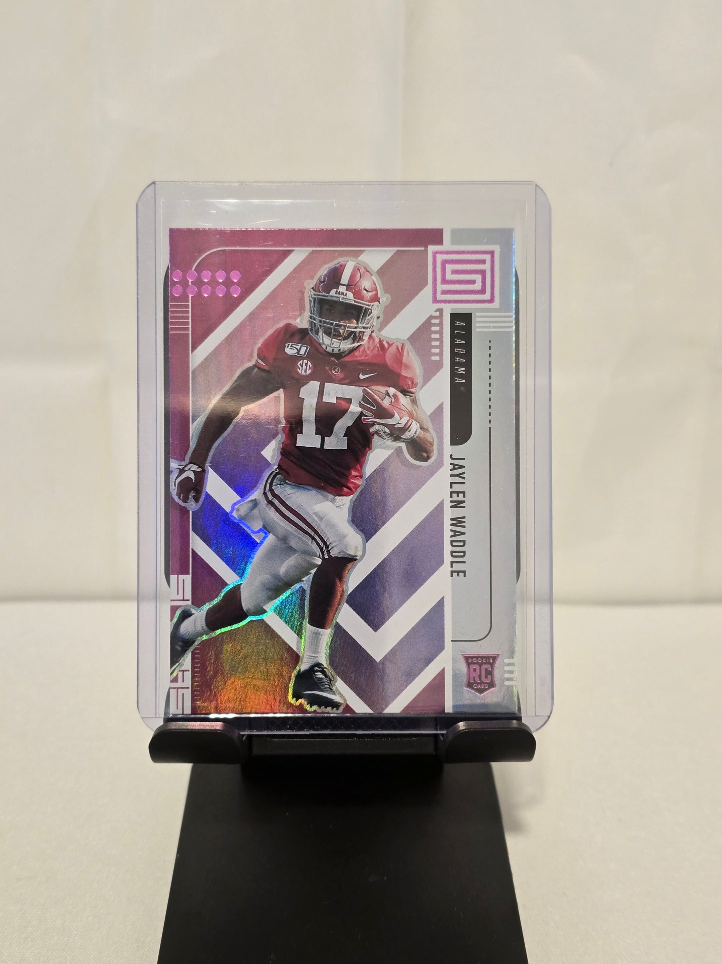 Jaylen Waddle Rookie Pink Rafractor