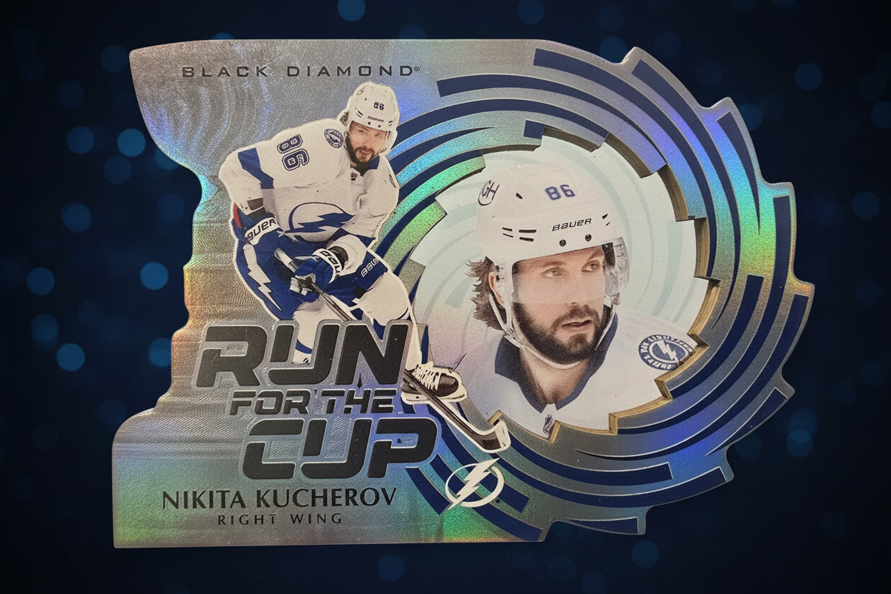 Nikita Kucherov Numbered 65/99 Black Diamond Run For The Cup