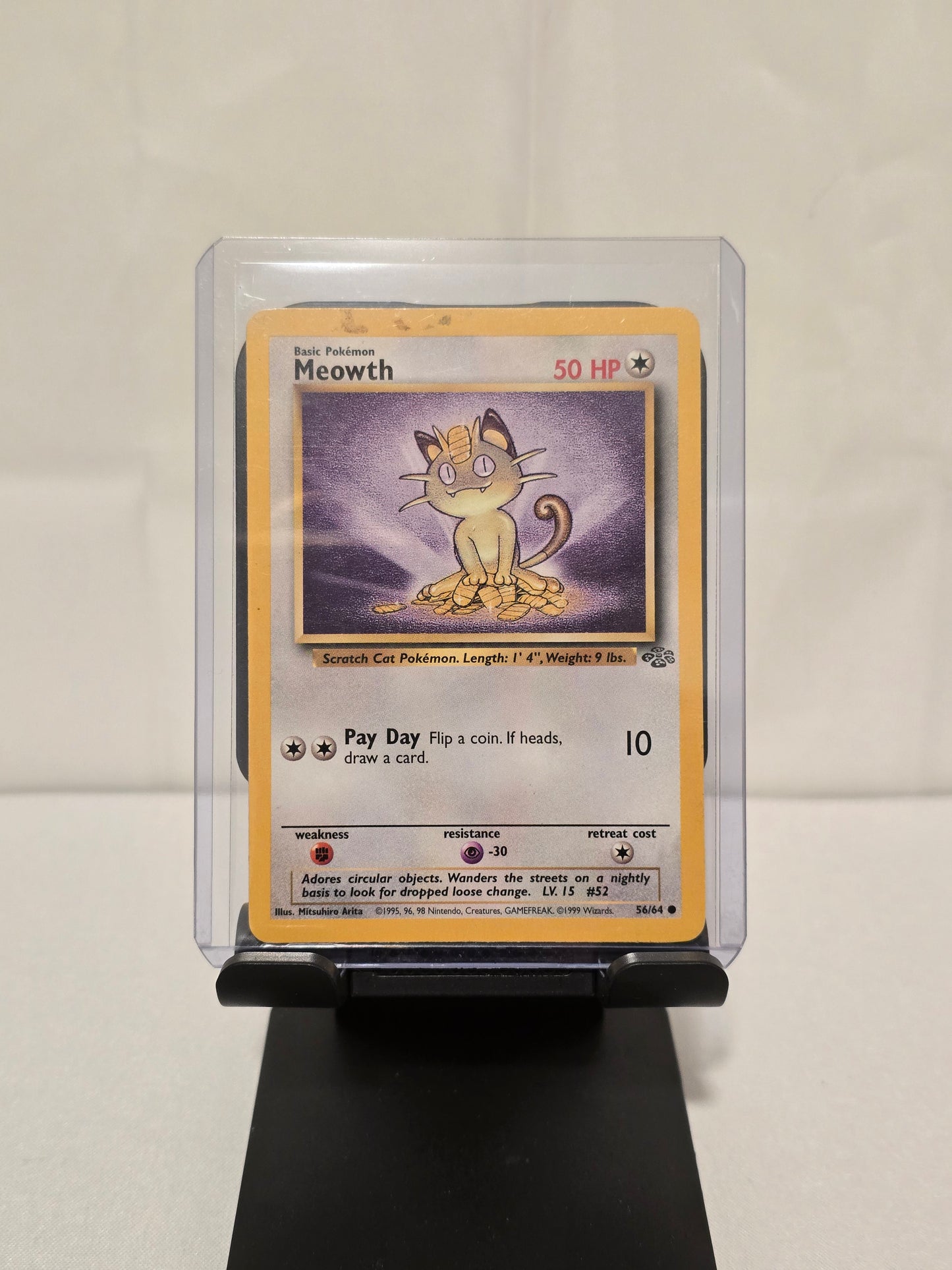 Meowth base set 1999