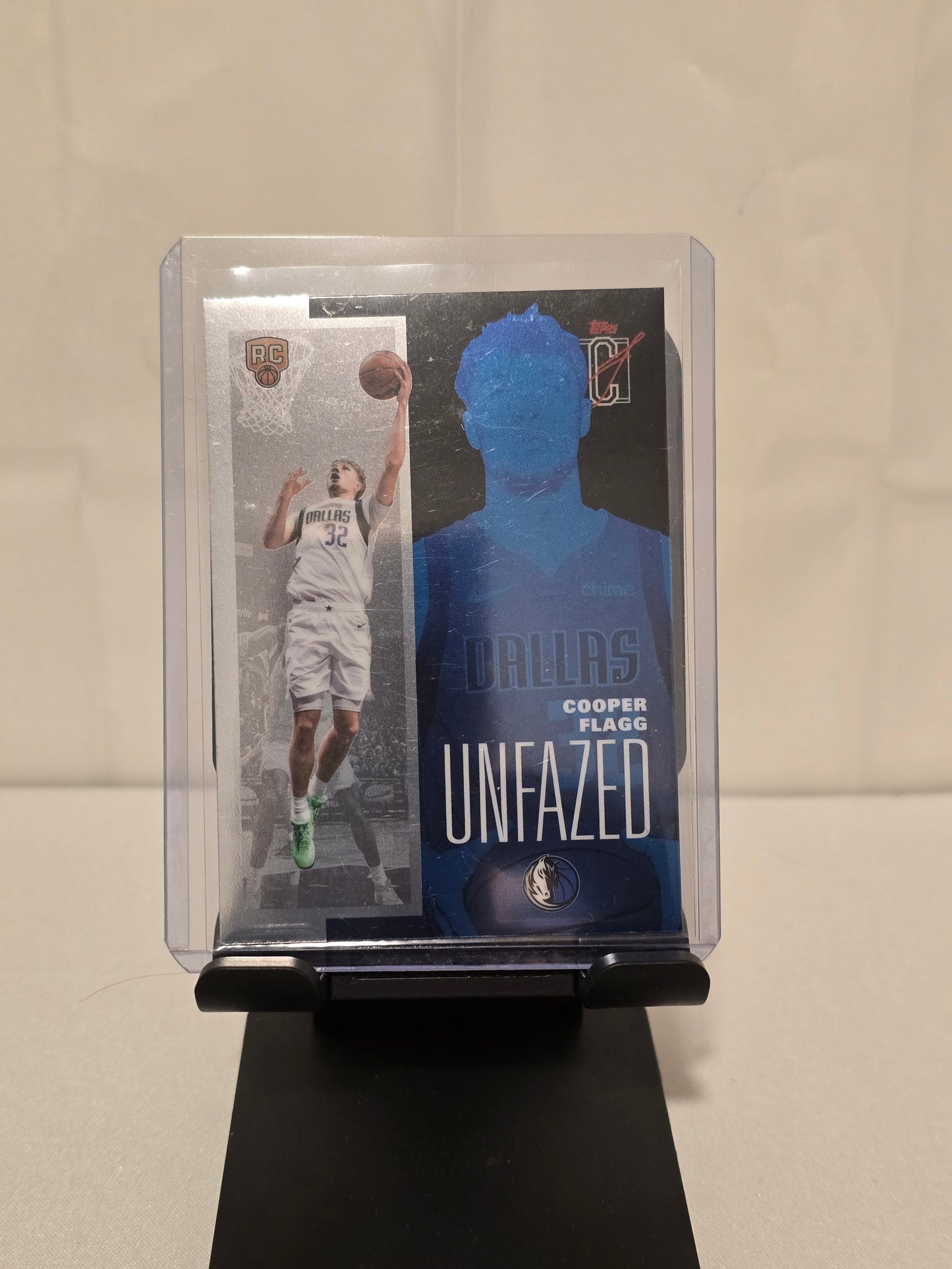 Cooper Flagg Unfazed Rookie Card