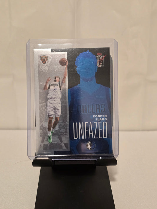 Cooper Flagg Unfazed Rookie Card