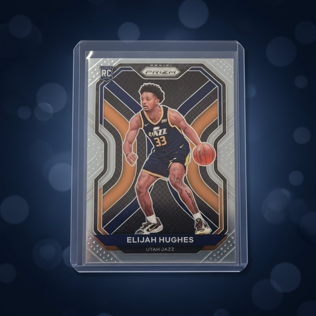 Elijah Hughes 20-21 Panini Prizm Rookie Card Chrome No. 271