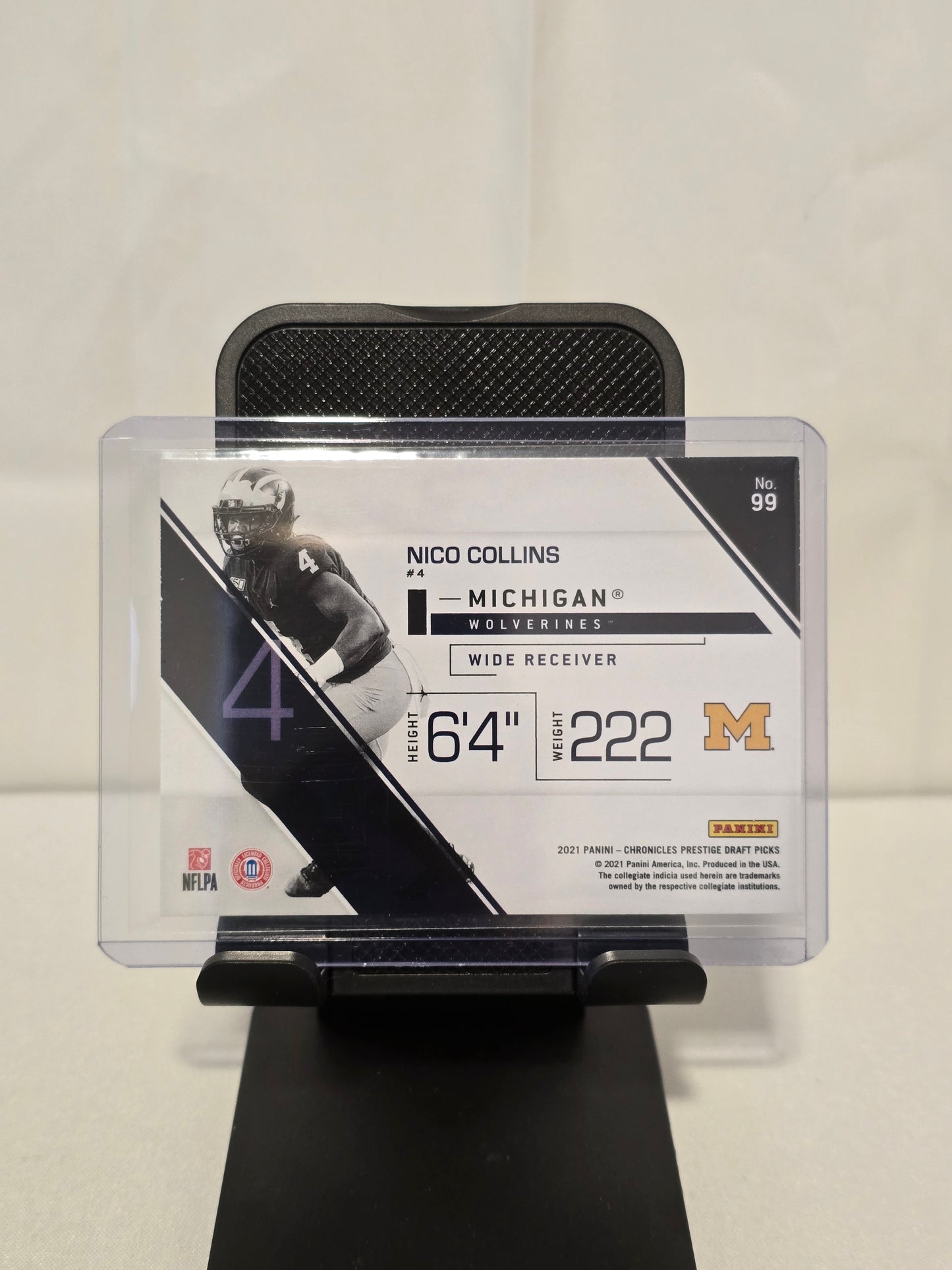 Nico Collins Rookie Card Michigan