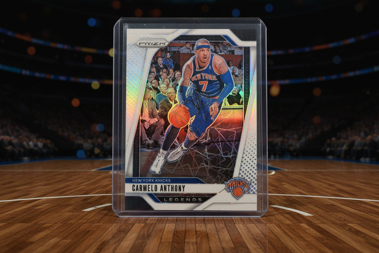 Carmelo Anthony Numbered 096/275 Holo Legends Panini Prizm