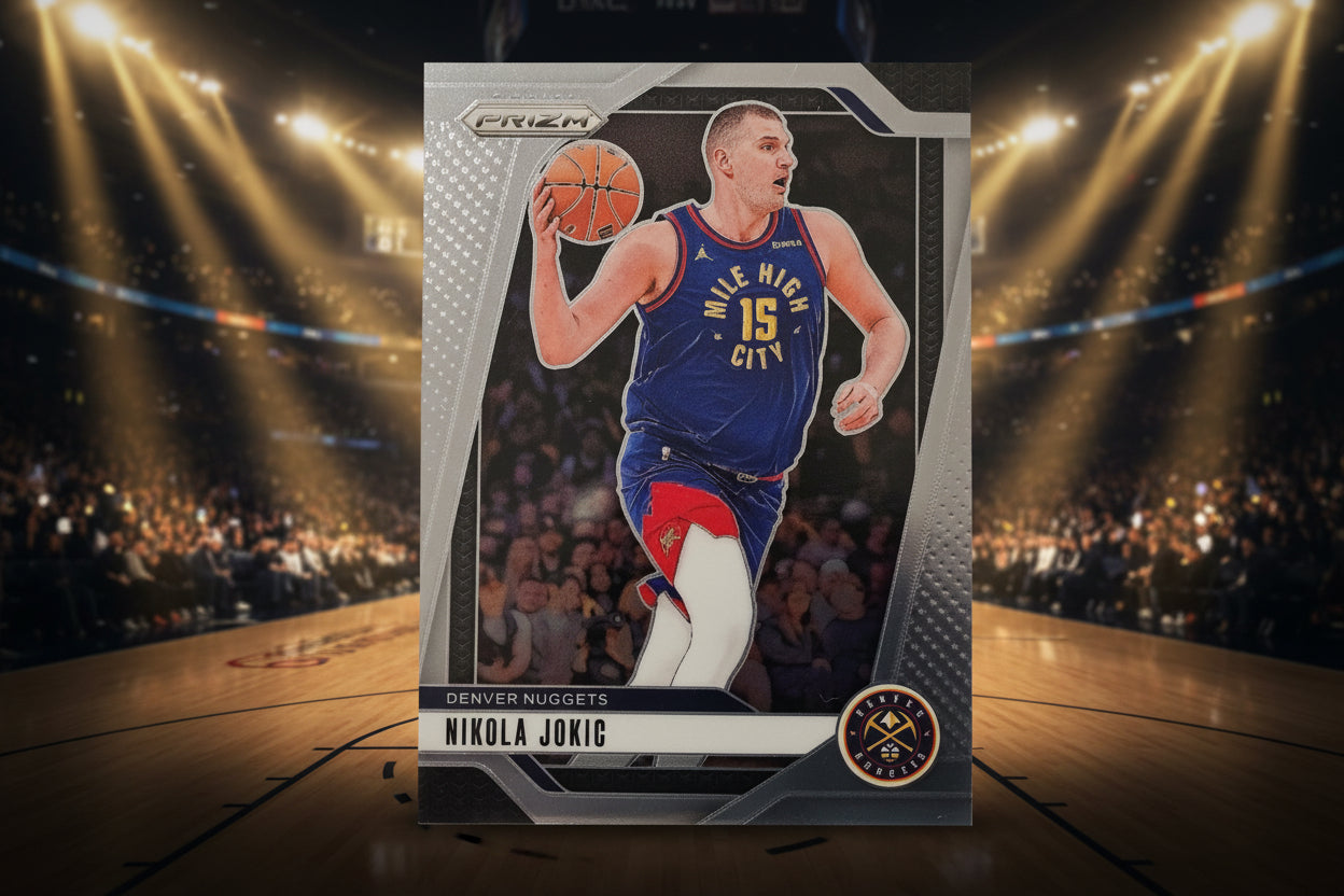 Nikola Jokic Panini Prizm Chrome No. 129
