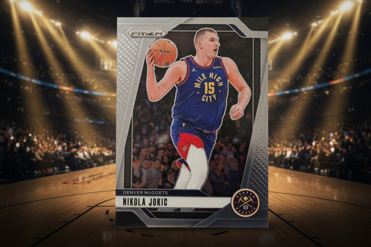 Nikola Jokic Panini Prizm Chrome No. 129