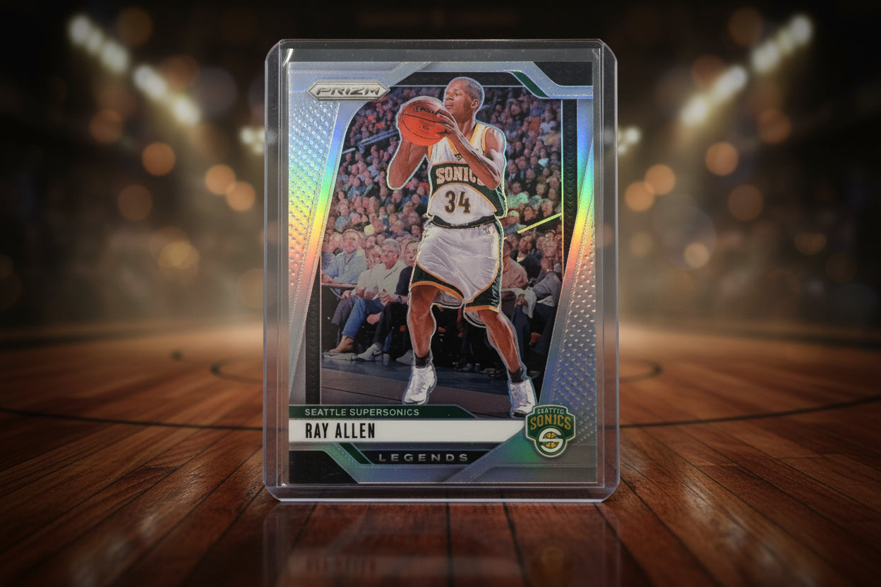 Ray Allen Legends Panini Prizm Chrome No. 300